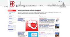 Desktop Screenshot of dpgberlin.de